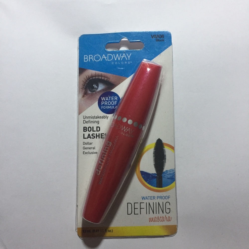 Broadway Colors Waterproof Mascara Black
